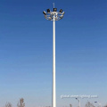 LED High Mast Lighting Pole for Soccer Field